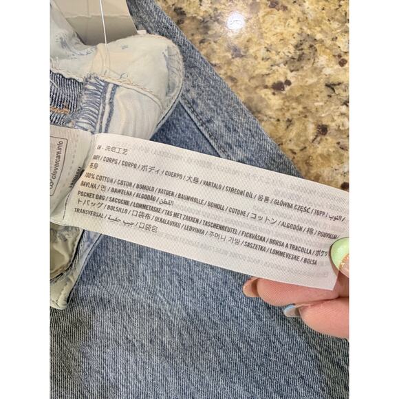 NWT Hollister Y2K Low-Rise Super Baggy Jeans Size 30W tagged 28W McBling Grunge - Picture 13 of 14